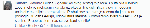 E Kapi za urinarne infekcije Hasanagic